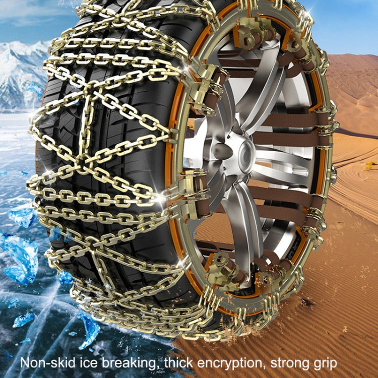 Car Tire Truck SUV Snow Winter Emergency Anti-Skid Chain, Style: Field Type (Large) - Car Road Trouble Clearer by buy2fix | Online Shopping UK | buy2fix