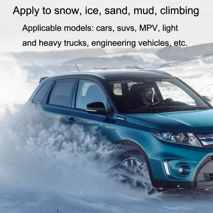 Car Tire Truck SUV Snow Winter Emergency Anti-Skid Chain, Style: Field Type (Large) - Car Road Trouble Clearer by buy2fix | Online Shopping UK | buy2fix