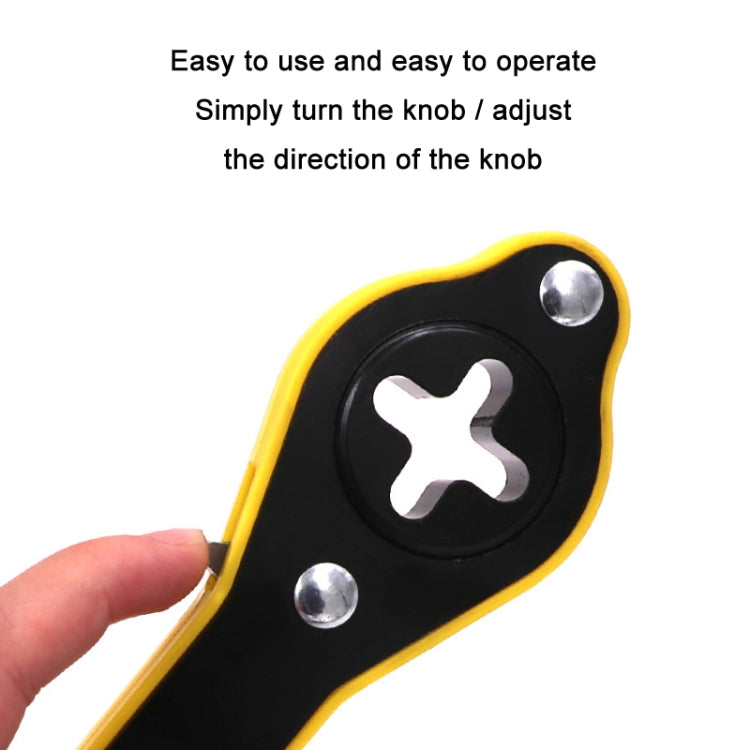 Car Tire Change Jack Multifunctional Labor-saving Wrench(Shake Handle + Conversion Head) by buy2fix