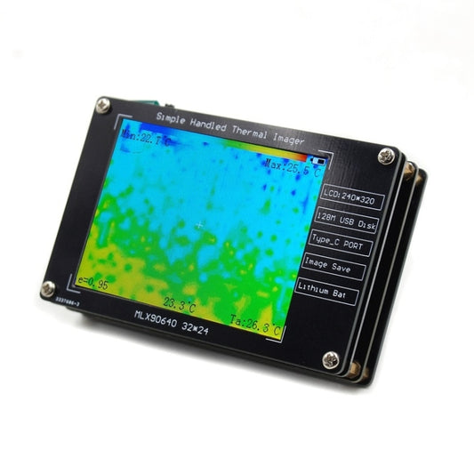 MLX90640 2.8-Inch LCD Digital Infrared Thermal Imaging Inspection Tool by buy2fix