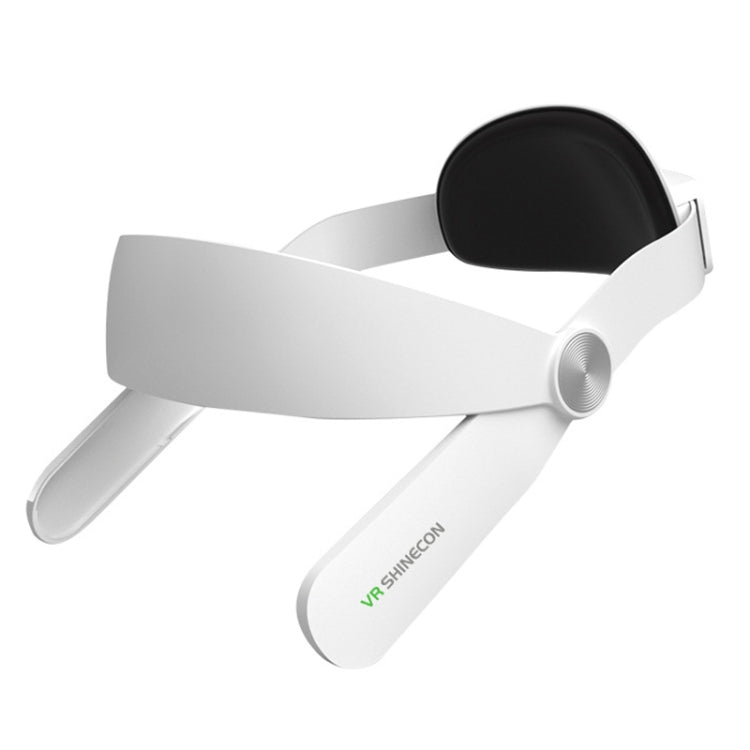 For Oculus Quest 2 VR SHINECON OS01 Adjustable All -In -One Head Strap VR Accessories(White) - VR Accessories by buy2fix | Online Shopping UK | buy2fix