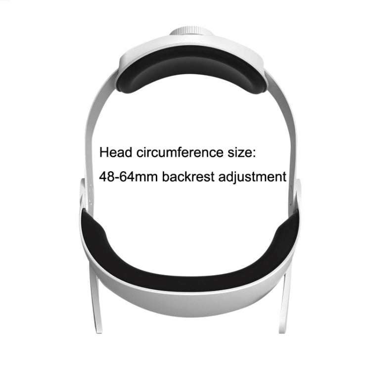 For Oculus Quest 2 VR SHINECON OS01 Adjustable All -In -One Head Strap VR Accessories(White) - VR Accessories by buy2fix | Online Shopping UK | buy2fix