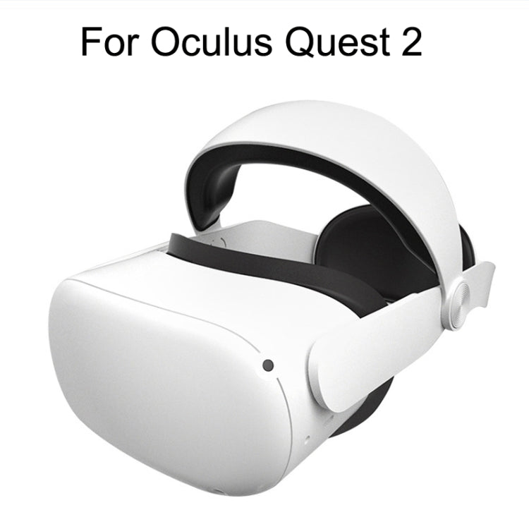For Oculus Quest 2 VR SHINECON OS01 Adjustable All -In -One Head Strap VR Accessories(White) - VR Accessories by buy2fix | Online Shopping UK | buy2fix