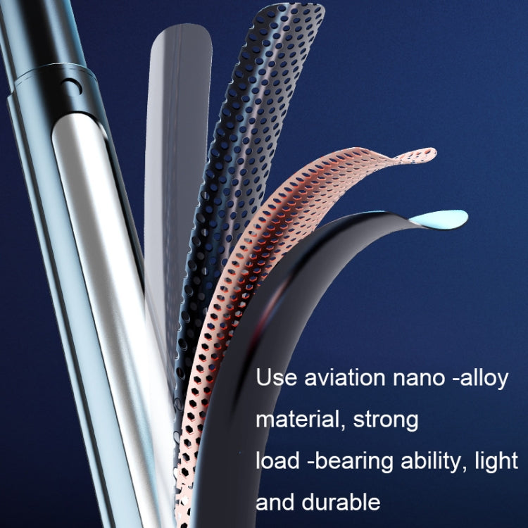 360-degree Rotating Foldable Bluetooth Selfie Sticks Live Stand, Spec: P225 TK (Single Clip) by buy2fix