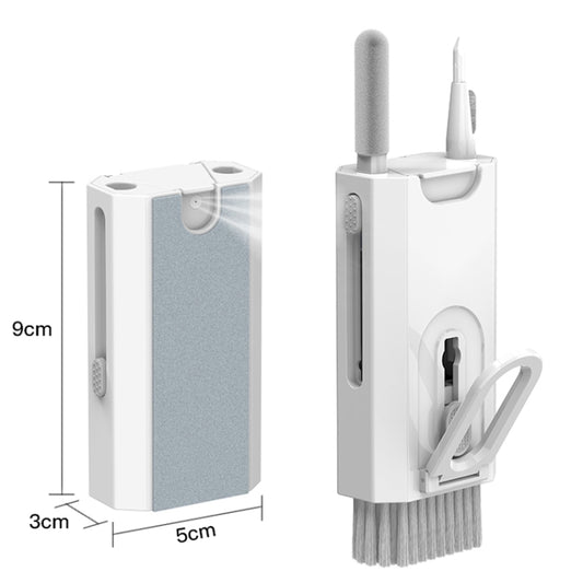 Q8 8-In-1 Multi-Function Headset Cleaning Pen Keyboard Mobile Phone Cleaner(White) by buy2fix