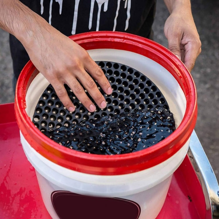 Car Wash Barrel Gravel Filter Isolation Net, Size: Large 26cm(Blue) by buy2fix