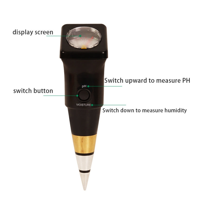 LY602 Soil Detector Humidity PH Rapid Test Monitor - PH & Moisture Meter by buy2fix | Online Shopping UK | buy2fix