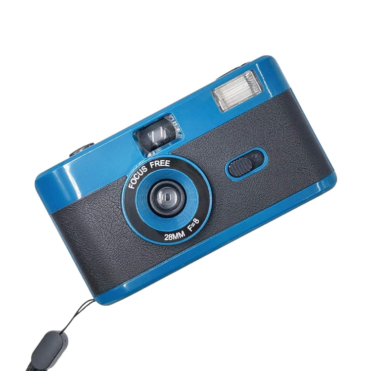 R2-FILM Retro Manual Reusable Film Camera for Children without Film(Blue+Black) - Children Cameras by buy2fix | Online Shopping UK | buy2fix