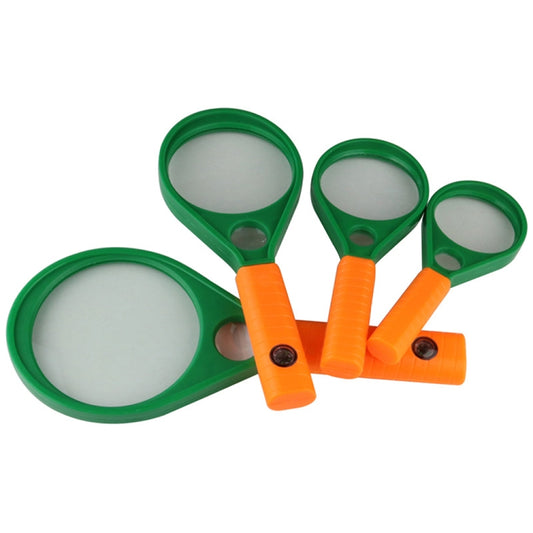 3pcs 3X/4X/6X/8X Elderly Reading Handheld Bifocal HD Magnifier, Specification: 50mm - Hand Held Style by buy2fix | Online Shopping UK | buy2fix