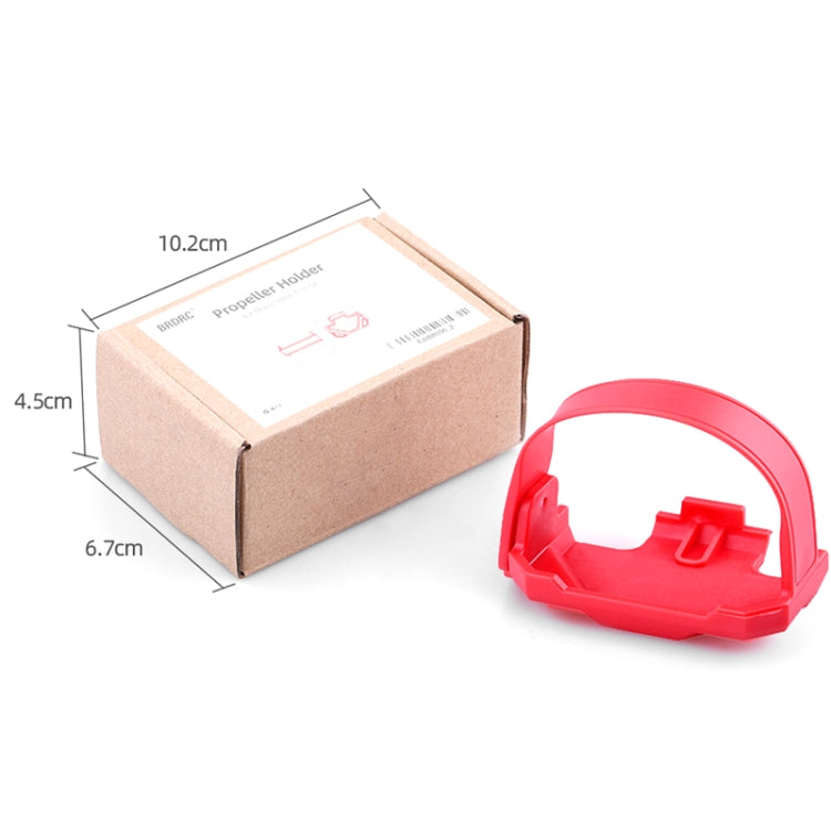 BRDRC DJI-8936 For DJI Mavic Mini / Mini 2 / Mini SE Beam Paddle Device Propeller Blade Retainer(Red) - Other by BRDRC | Online Shopping UK | buy2fix