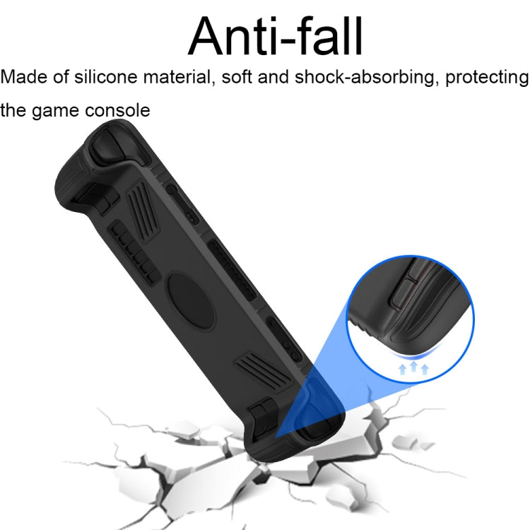 For Steam Deck V3 Non-slip Silicone Protective Case for Pocket Consoles(Red) by buy2fix