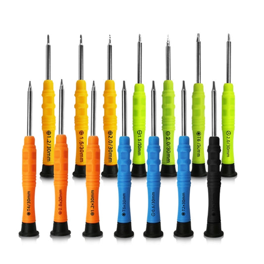20pcs Mini Screwdriver Anti-Slip Mobile Phone Disassembly Maintenance Tools, Series: 1.5 Straight by buy2fix