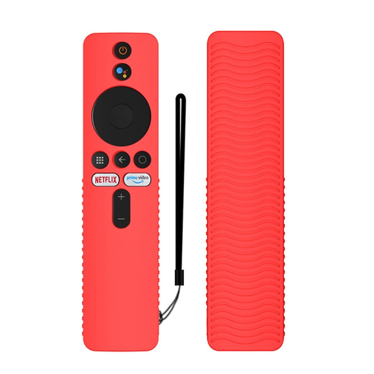 For Xiaomi 4K TV Stick Y48 Remote Control Anti-Drop Silicone Protective Cover(Red) - Remote Control Covers by buy2fix | Online Shopping UK | buy2fix