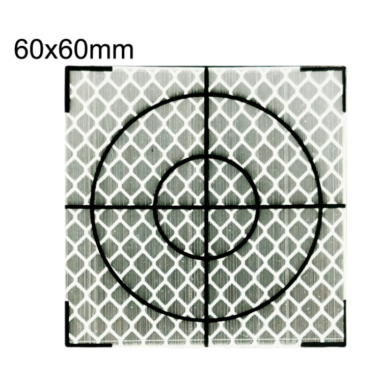 FP001 Diamond Tunnel Mapping Reflective Sticker Monitoring Measurement Point Sticker, Size: 60x60mm - Other Tester Tool by buy2fix | Online Shopping UK | buy2fix