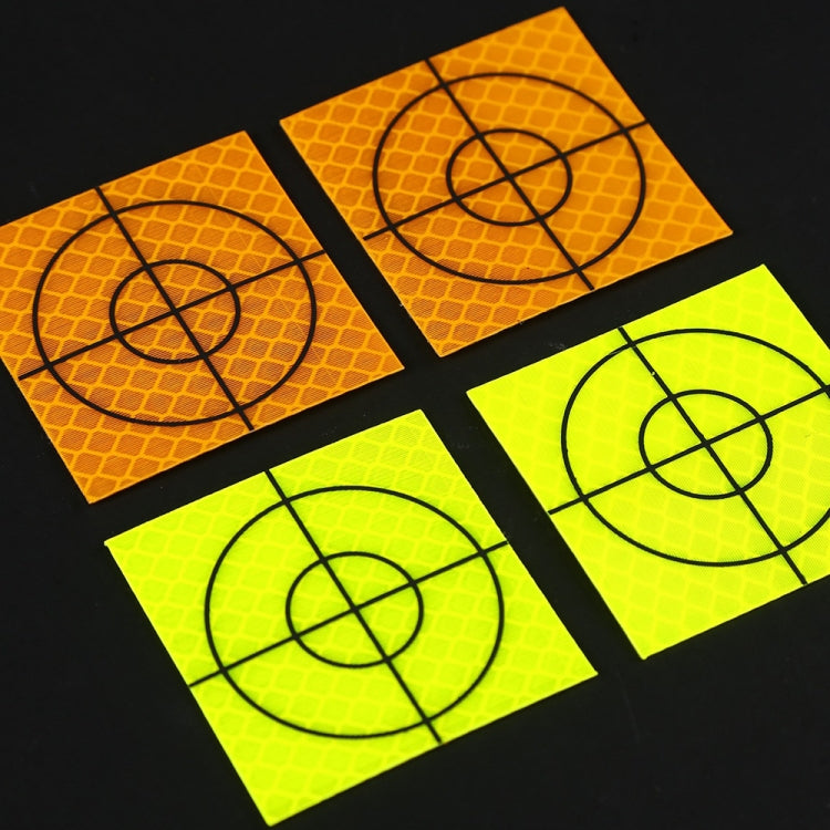 FP001 Diamond Tunnel Mapping Reflective Sticker Monitoring Measurement Point Sticker, Size: 60x60mm With Triangle - Other Tester Tool by buy2fix | Online Shopping UK | buy2fix