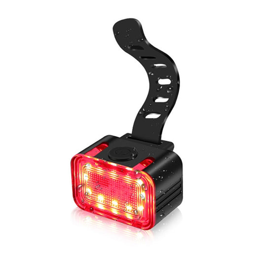 Bicycle Light USB Charging Outdoor LED Riding Lamp Set, Style: Tail Light by buy2fix