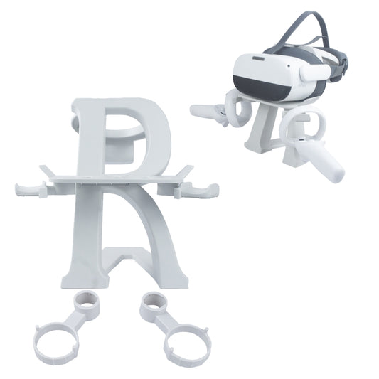 For Meta  Quest 2 /Pico 4 /Pro VR Headset Display Stand Holder Mount(White) - VR Accessories by buy2fix | Online Shopping UK | buy2fix