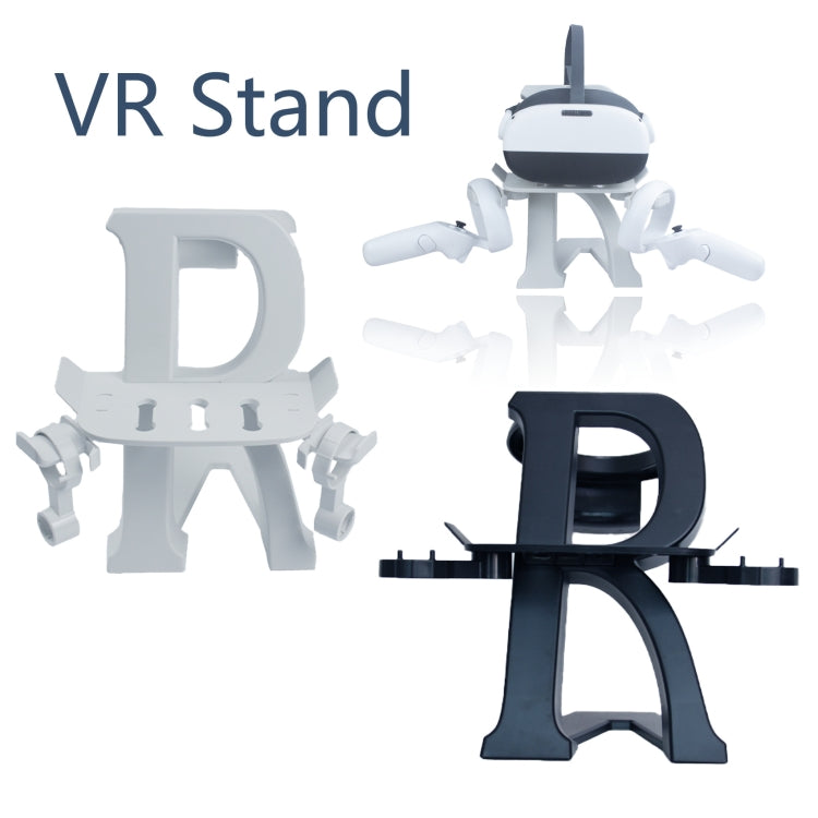 For Meta Quest 2 /Pico 4 /Pro VR Headset Display Stand Holder Mount(White) - VR Accessories by buy2fix | Online Shopping UK | buy2fix