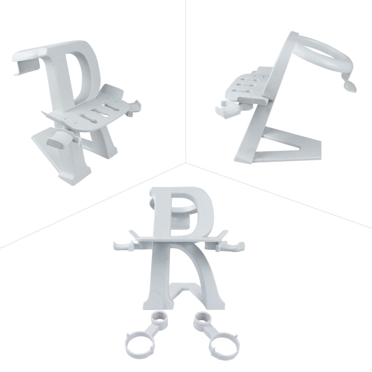 For Meta Quest 2 /Pico 4 /Pro VR Headset Display Stand Holder Mount(White) - VR Accessories by buy2fix | Online Shopping UK | buy2fix