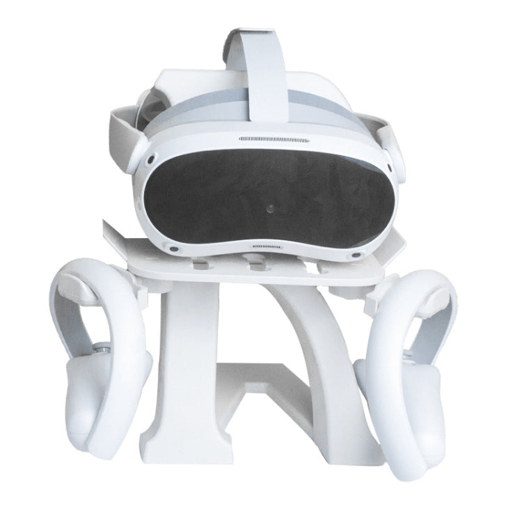 For Meta  Quest 2 /Pico 4 /Pro VR Headset Display Stand Holder Mount(White) - VR Accessories by buy2fix | Online Shopping UK | buy2fix