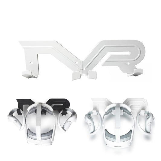 Wall Bracket Display Stand For Meta Quest 2/Pico Neo 3/Pico 4/Pro VR Accessories(White) - VR Accessories by buy2fix | Online Shopping UK | buy2fix