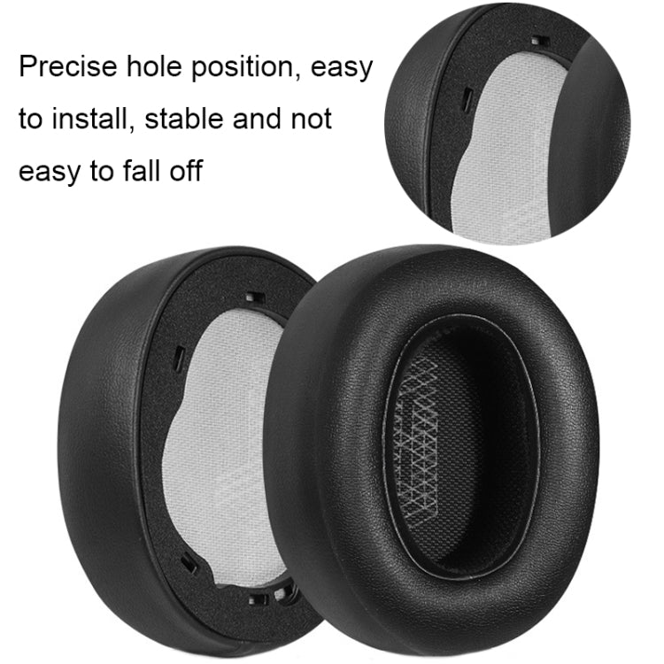 2pcs Headphone Sponge Case For JBL Live 650BTNC/660/E65BTNC/Duet NC(Net Gray) - Earmuff & Pad by buy2fix | Online Shopping UK | buy2fix