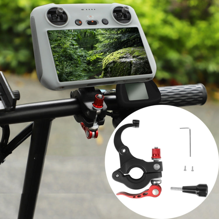 For DJI Mini 3 Pro / RC1 Sunnylife MM3-ZJ400 Remote Control Shooting Camera Bicycle Clip(Black) - Holder Series by Sunnylife | Online Shopping UK | buy2fix