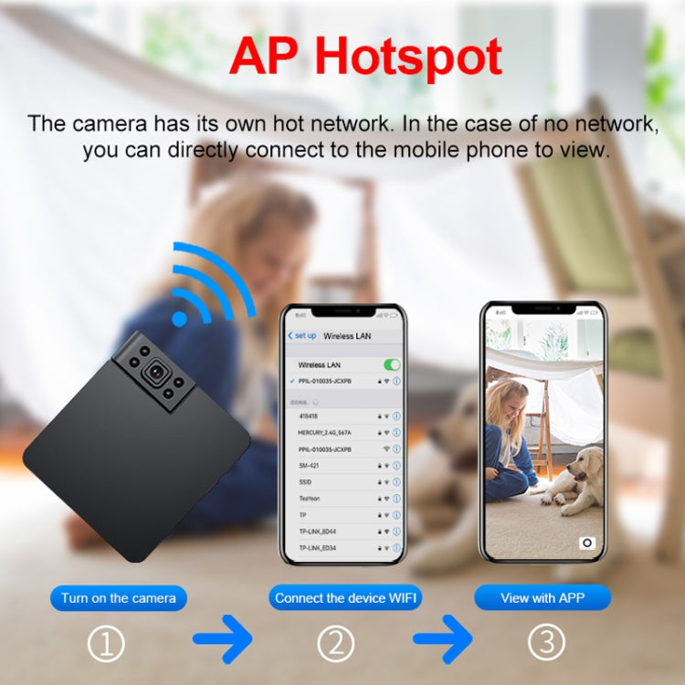 WK11 Smart WiFi Children Monitor 1080P HD Sports Photography Network Camera - Wireless Camera by buy2fix | Online Shopping UK | buy2fix