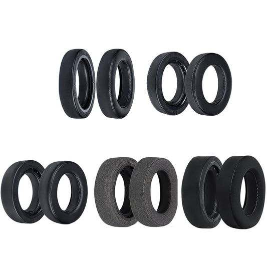 2pcs Headphones Soft Foam Cover For Corsair HS60/50/70 Pro, Color: Black Thicken by buy2fix