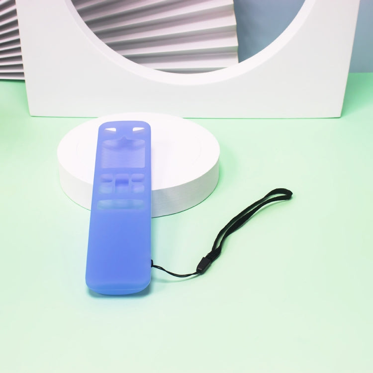 For TCL RC802V FMR1 FNR1 Y40 TV Remote Control Anti-Drop Silicone Protective Case(Luminous Blue) - Remote Control Covers by buy2fix | Online Shopping UK | buy2fix