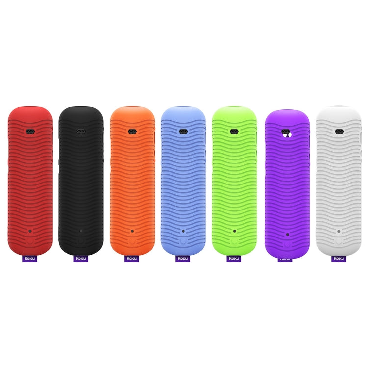 For TCL Roku Voice Remote Pro Y30 Remote Control Shockproof Silicone Protective Case(Luminous Blue) - Remote Control Covers by buy2fix | Online Shopping UK | buy2fix