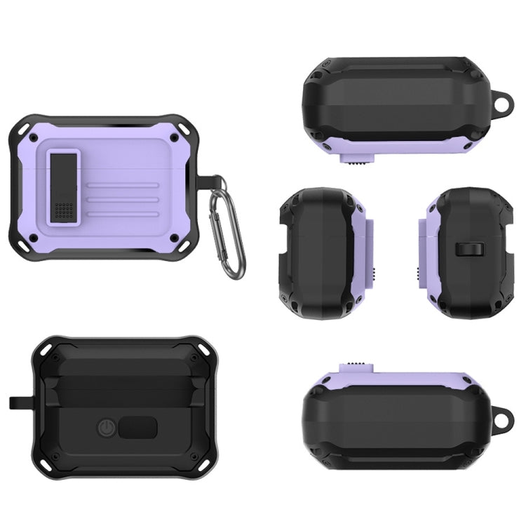 For Sony LinkBuds S (WFLS900N/B) D8 Waterproof and Anti-drop Bluetooth Earphone Case(Black) - Sony Earphone Case by buy2fix | Online Shopping UK | buy2fix