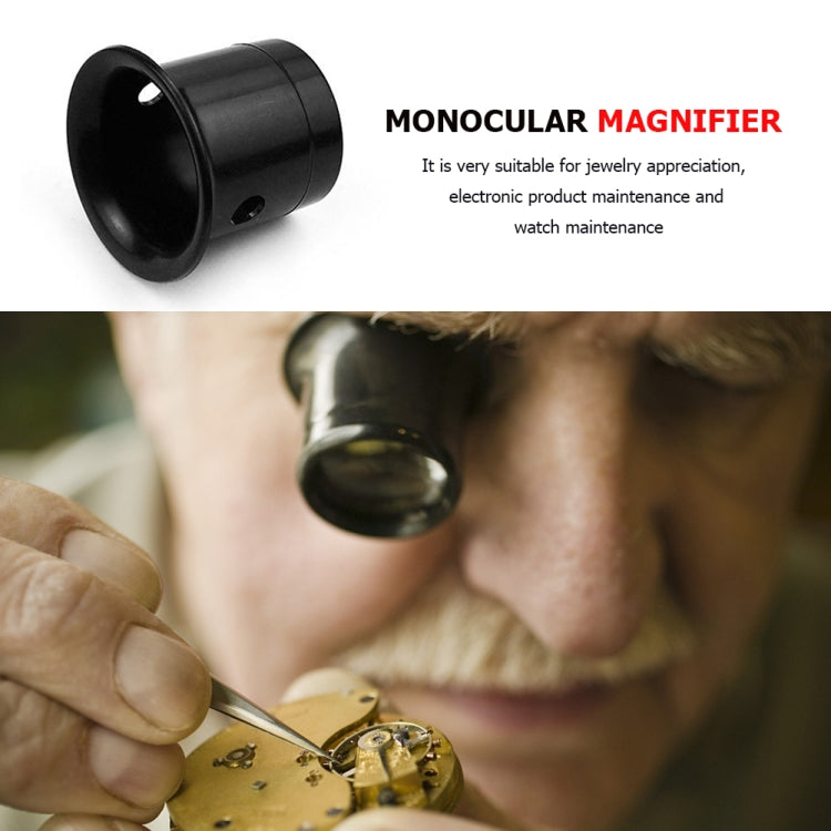 5pcs Eyepiece Magnifier Glass Lens Eyepiece Type Repair Magnifier, Times: 3X - Glasses Style by buy2fix | Online Shopping UK | buy2fix