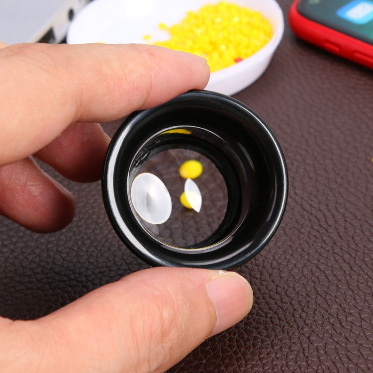 5pcs Eyepiece Magnifier Glass Lens Eyepiece Type Repair Magnifier, Times: 20X - Glasses Style by buy2fix | Online Shopping UK | buy2fix