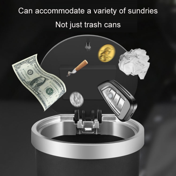 Car Storage Tube Cup Holder Miscellaneous Trash Can With Aroma Diffuser(Black) - Stowing Tidying by buy2fix | Online Shopping UK | buy2fix