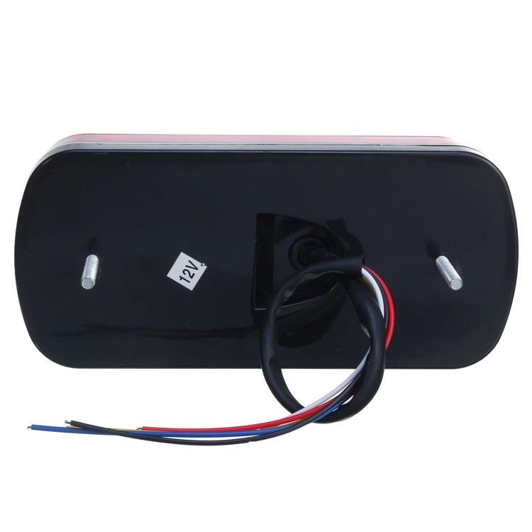 MK-231 12V Trailer Truck Car Straw Hat Lamp Beads Taillights(Red) - Warning Lights by buy2fix | Online Shopping UK | buy2fix