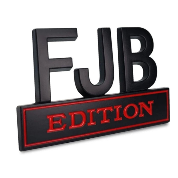 5pcs Car Body Rear Modification Plate Label(Black Red) - Decorative Sticker by buy2fix | Online Shopping UK | buy2fix