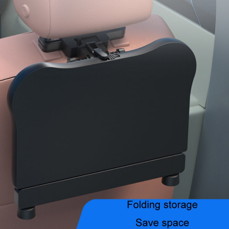 Car Seat Back Multifunctional Adjustable Travel Cup Table Computer Holder(A08 Black+Non-slip Pad) - Stowing Tidying by buy2fix | Online Shopping UK | buy2fix