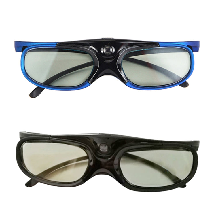 JX30-T Active Shutter 3D Glasses Support 96HZ-144HZ for DLP-LINK Projection X5/Z6/H2(Black) - VR Headset by buy2fix | Online Shopping UK | buy2fix