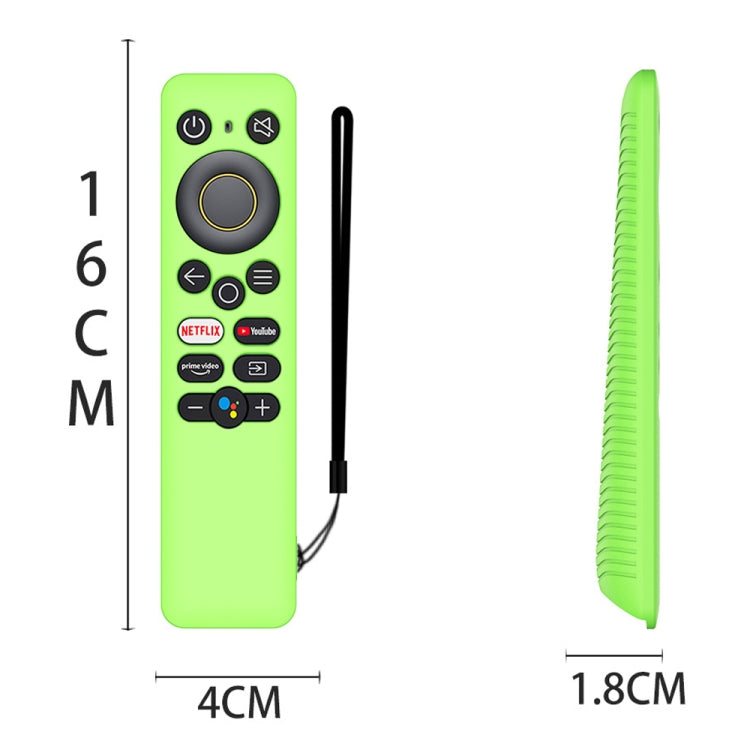 For Realme 32/43 Inch Y41 TV Remote Control All-Inclusive Anti-Drop Silicone Protective Case(Black) - Remote Control Covers by buy2fix | Online Shopping UK | buy2fix