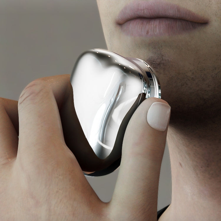 Electric Mini Shaver USB Rechargeable Waterproof Portable Razor(Black) by buy2fix