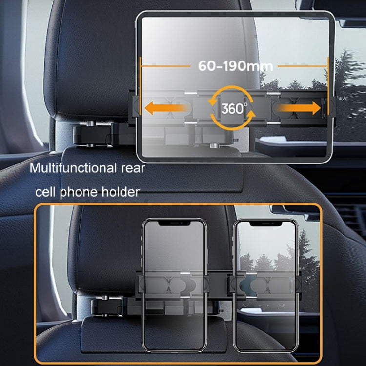 A09 5D Car Universal Adjustment U-shaped Memory Foam Headrest, Color: Gray - Seat Accessories by buy2fix | Online Shopping UK | buy2fix