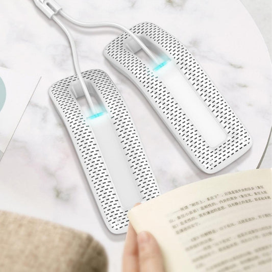 USB Shoes Boots Dryer Electric Heating Disinfect Sterilization Drying Device(White) by buy2fix