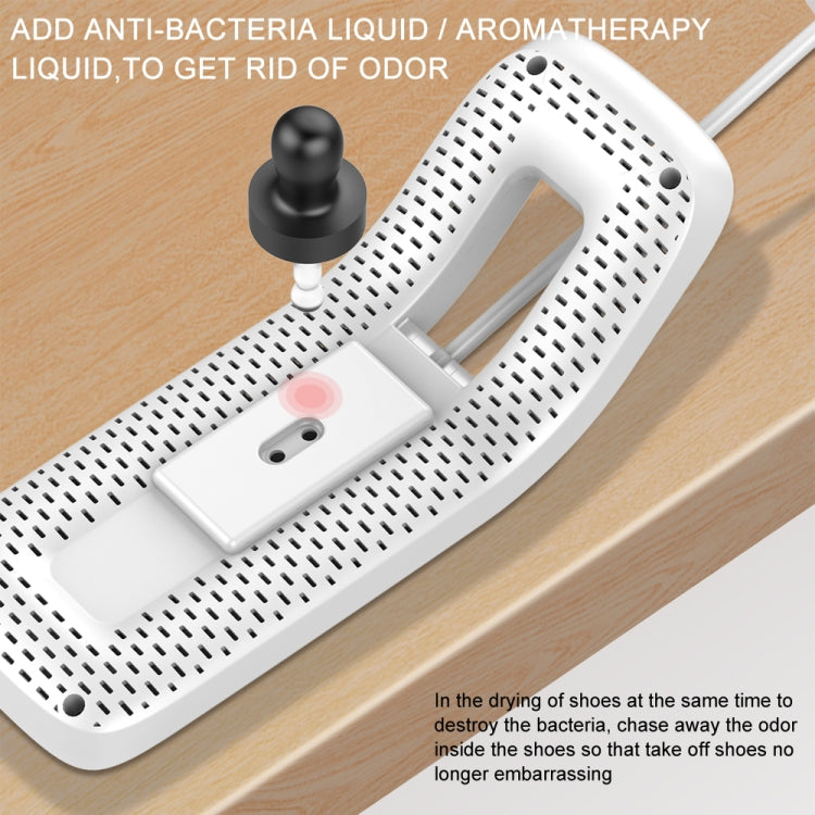 USB Shoes Boots Dryer Electric Heating Disinfect Sterilization Drying Device(White) by buy2fix