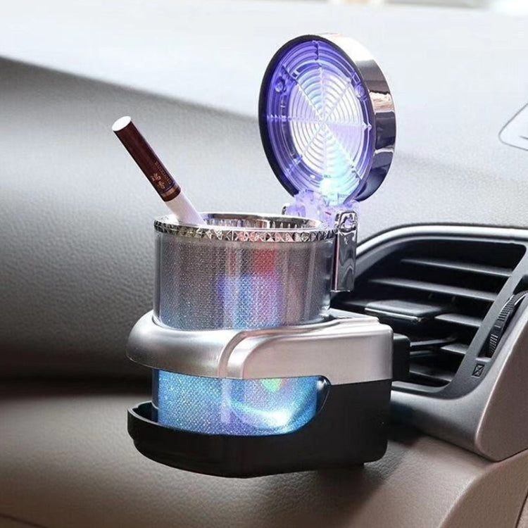 Car Air Conditioner Outlet Ashtray With LED Light(10x7.8cm) - Ashtrays by buy2fix | Online Shopping UK | buy2fix