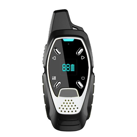 LED Display USB Charging Wireless Handheld Small Mini Walkie Talkie(White) - Handheld Walkie Talkie by buy2fix | Online Shopping UK | buy2fix