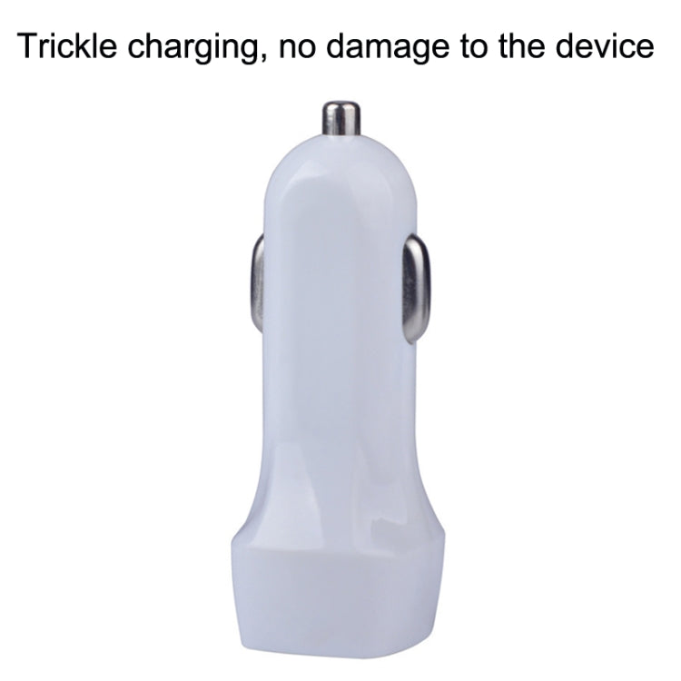 522AL Fast Charging With Cable Car Charging, Output Interface: Micro USB (White) by buy2fix