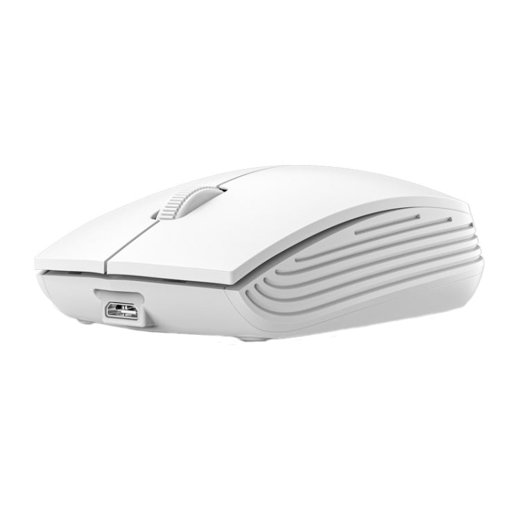 811 3 Keys Laptop Mini Wireless Mouse Portable Optical Mouse, Spec: Battery Version (White) - by buy2fix | Online Shopping UK | buy2fix