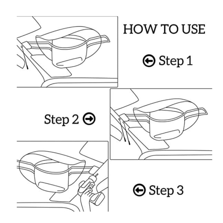 Car Stainless Steel Hat Storage Bracket by buy2fix