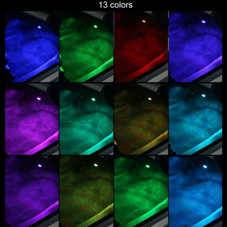 Car Modification Wireless Colorful Remote Control Atmosphere Light, Specification: 8 Lights +1 RC - Atmosphere lights by buy2fix | Online Shopping UK | buy2fix